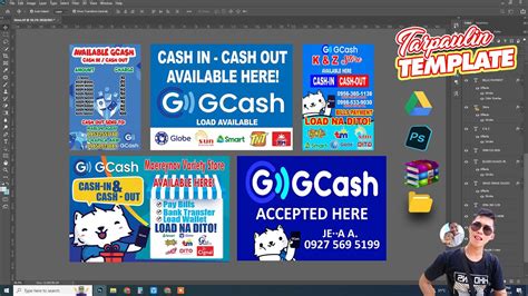 gcash tarpaulin layout free download